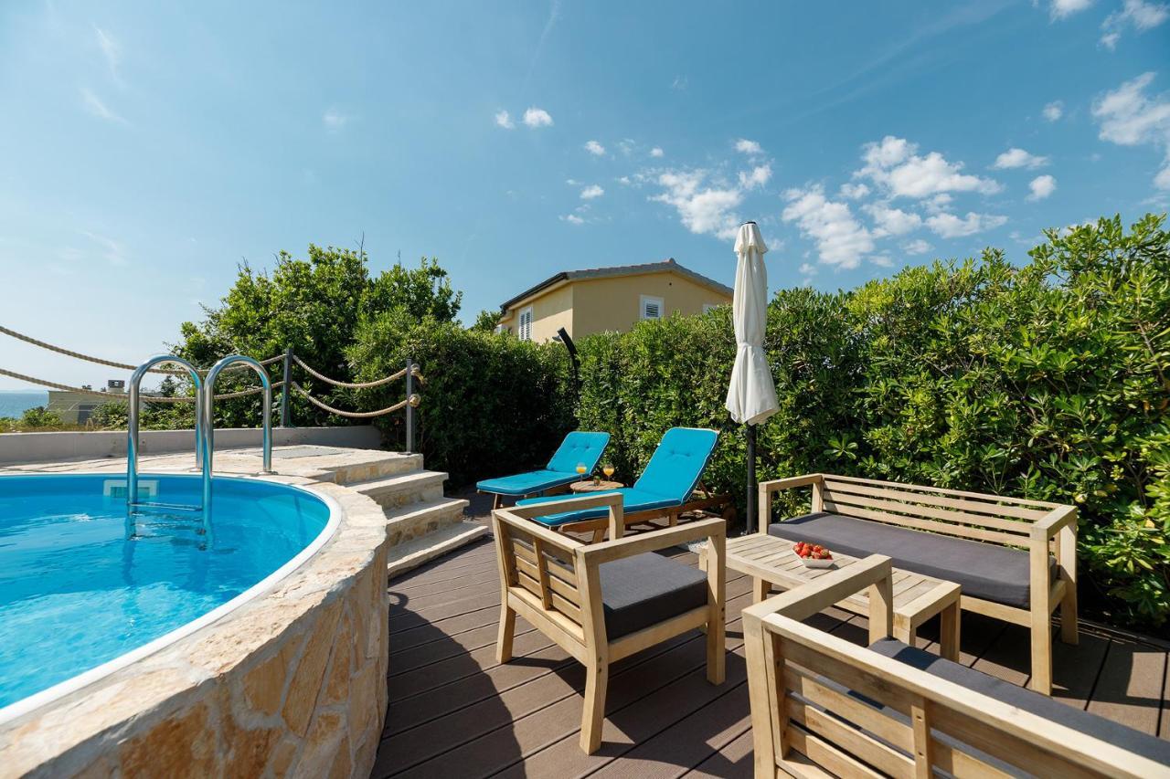 Malo Ferienvilla Privlaka, Pool, Boje, Wi-Fi, Wallbox Privlaka  Eksteriør billede